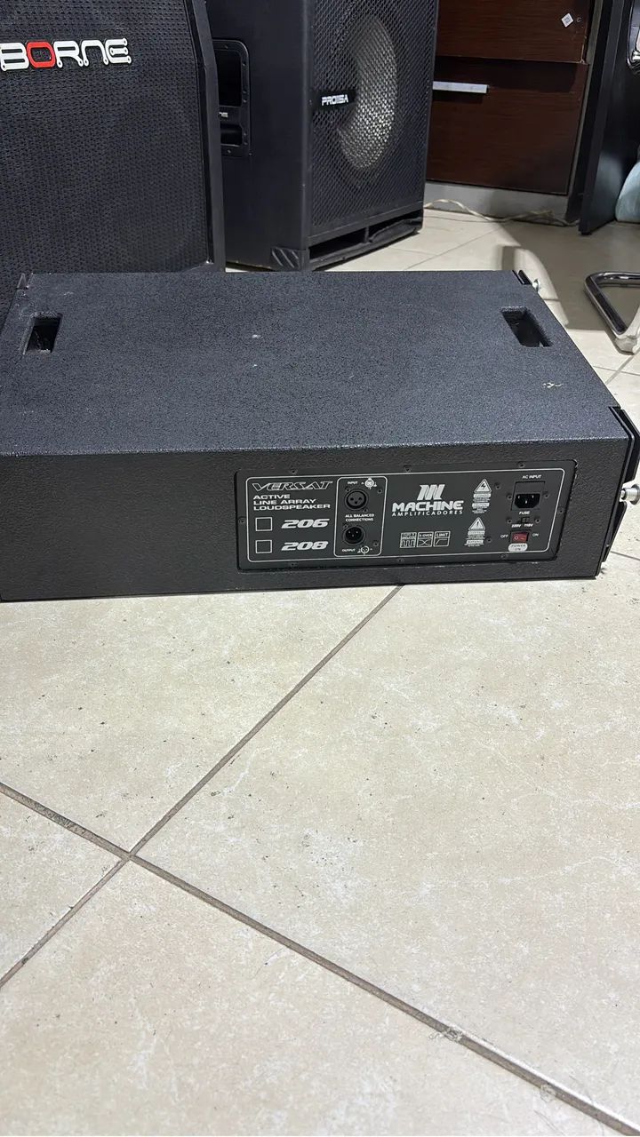 Caixa Ativa Line Array Machine EVOLUTION 206 - Foto 2