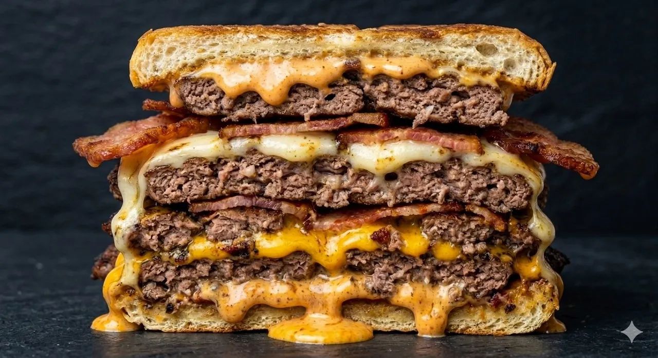 Triplo smash burgeuer  - Foto 4