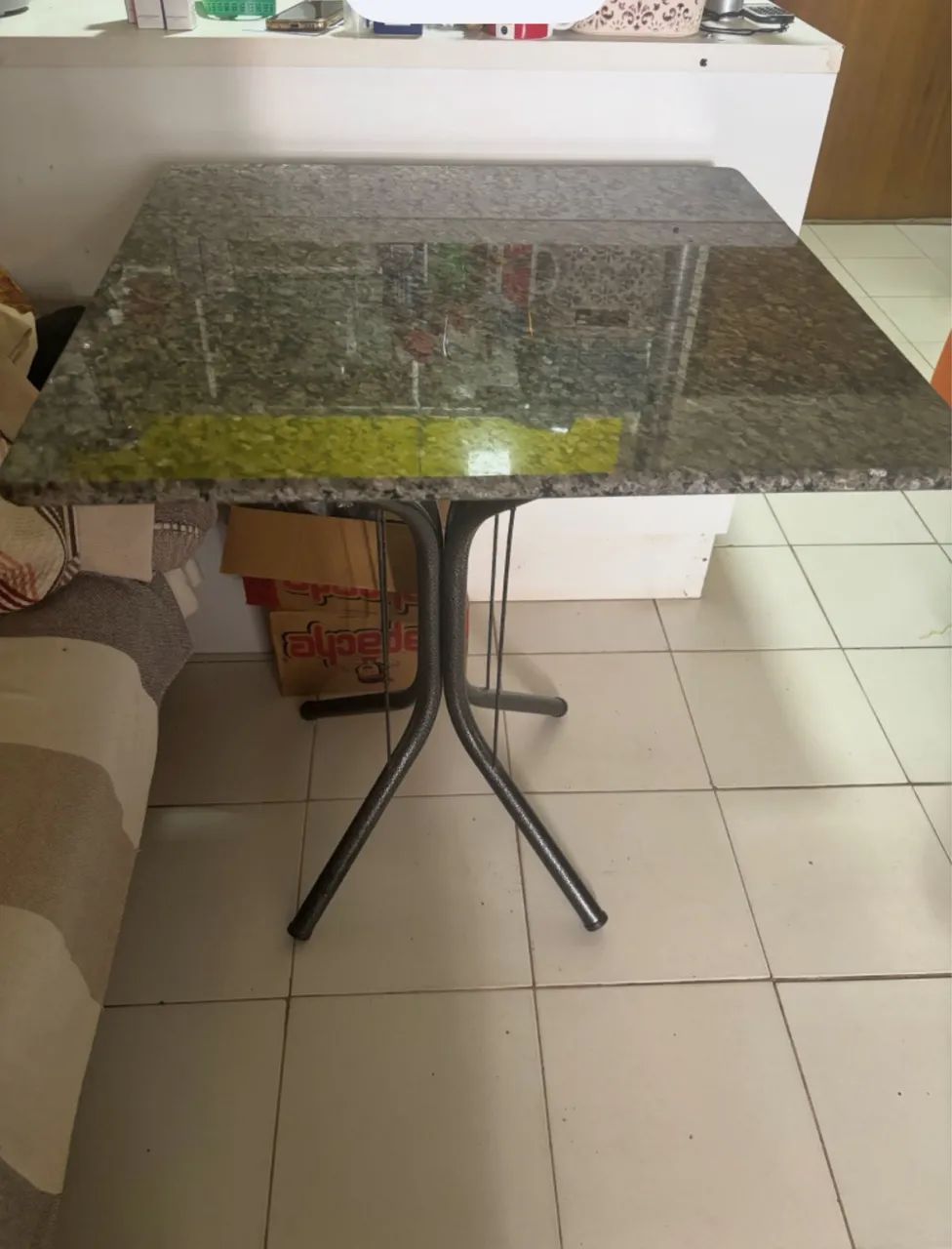 Mesa Granito 70x70cm - Foto 3