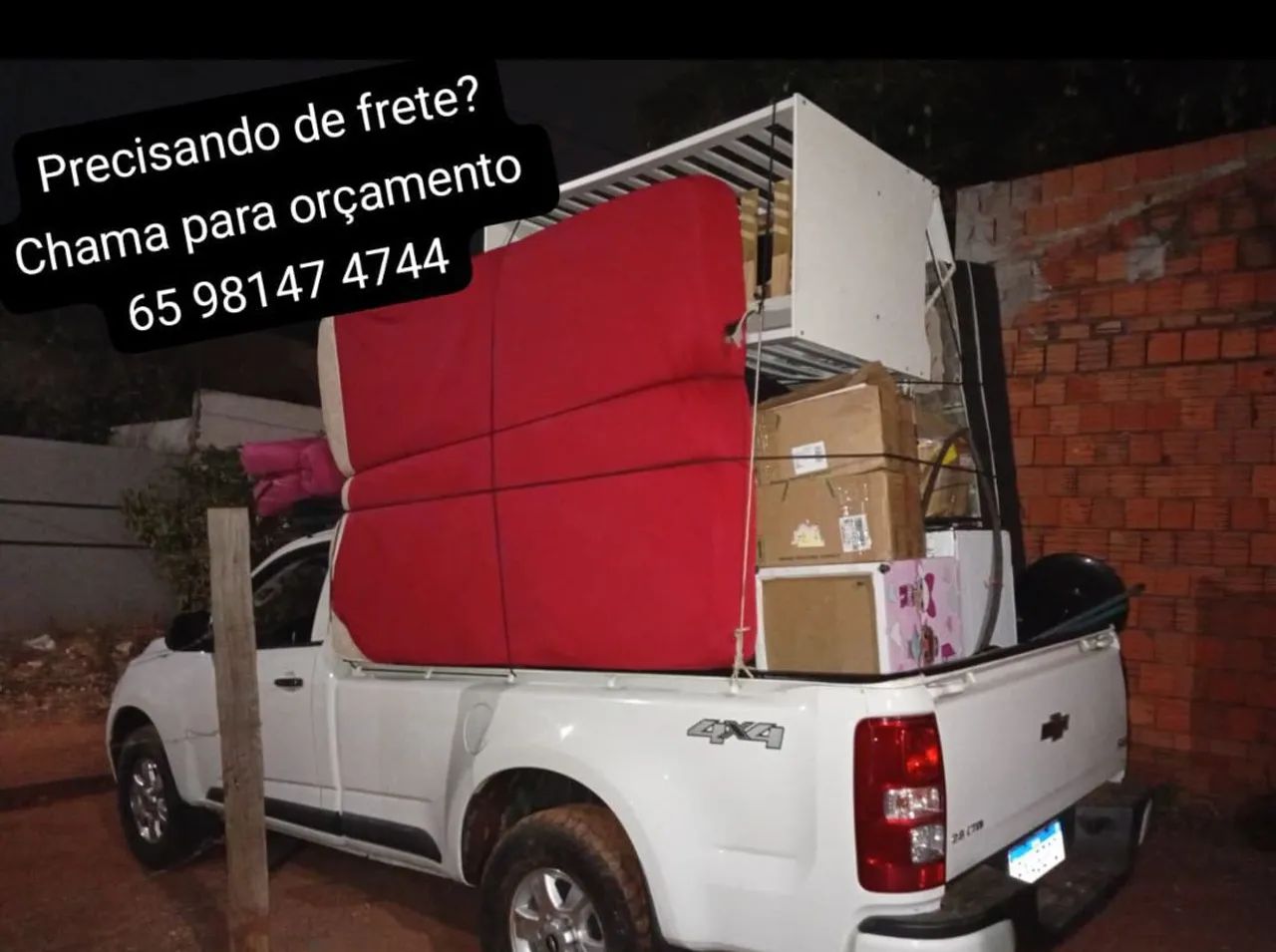 Frete e pequenas mudanças Cuiabá e cidades próximas  - Foto 2