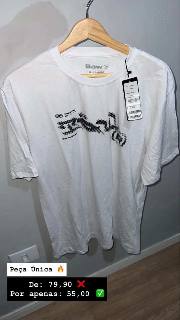 Camiseta baw oversize - Foto 4