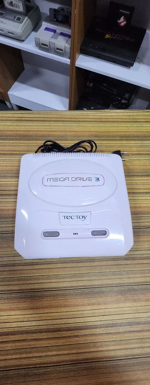 Mega drive 3 branco original raridade nostálgica  - Foto 2