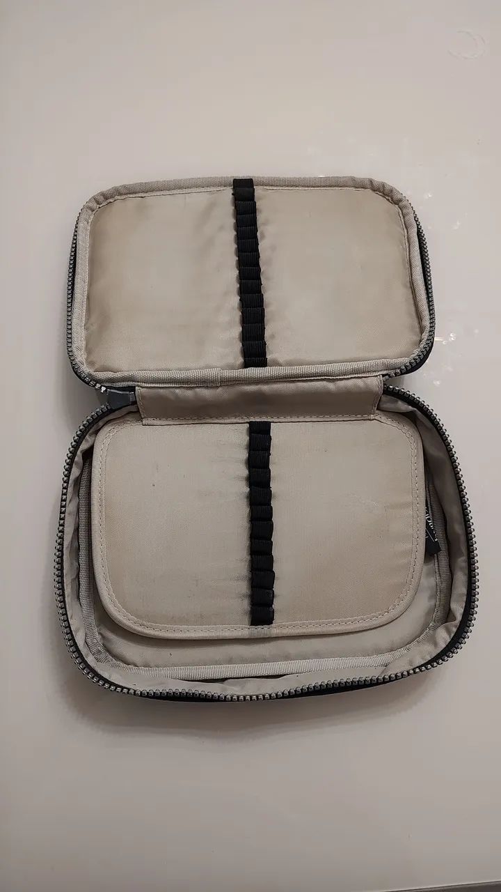 Estojo Kipling Original - 100 Pens Preto - Foto 3