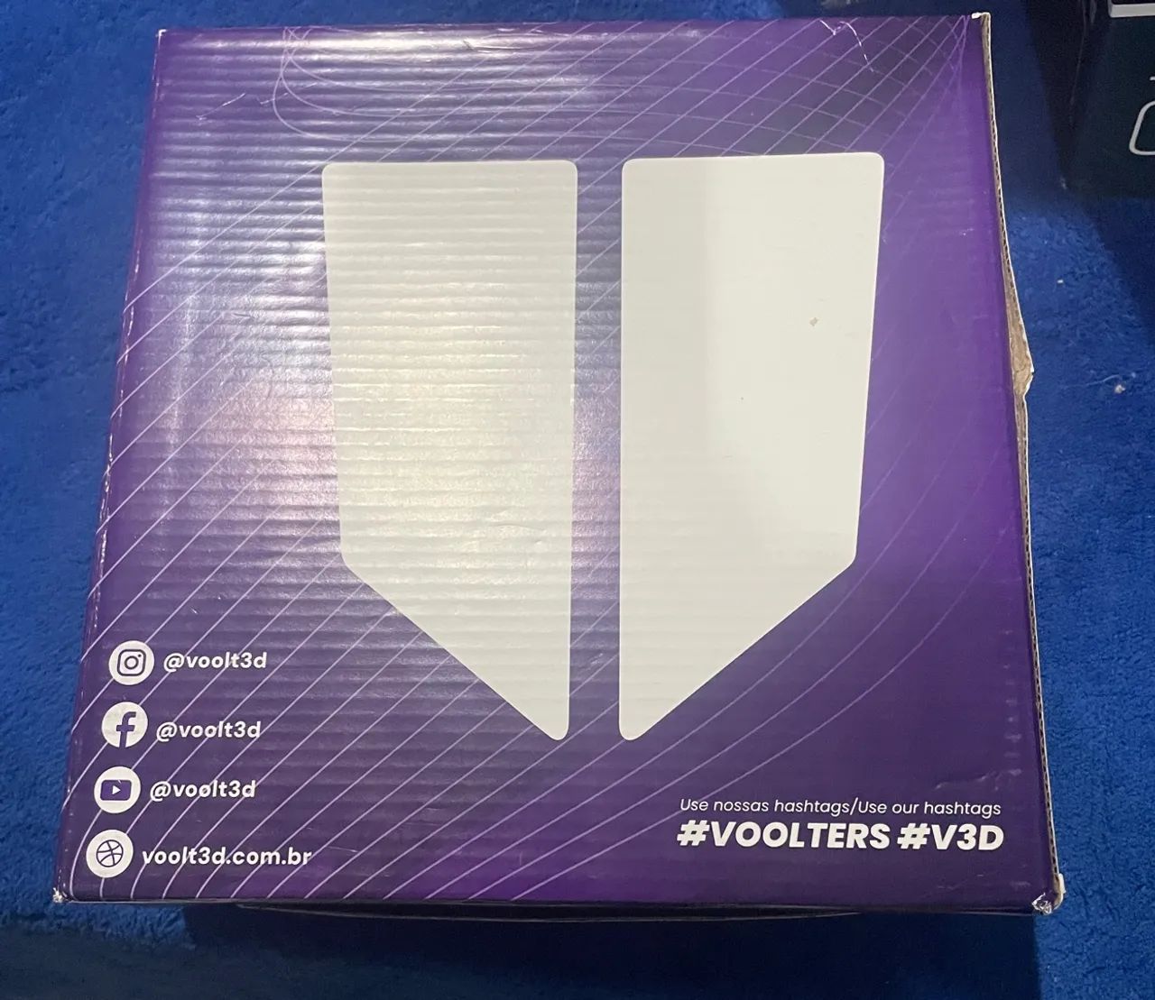 Filamento 3D voolt3d cor cobre 1,75mm