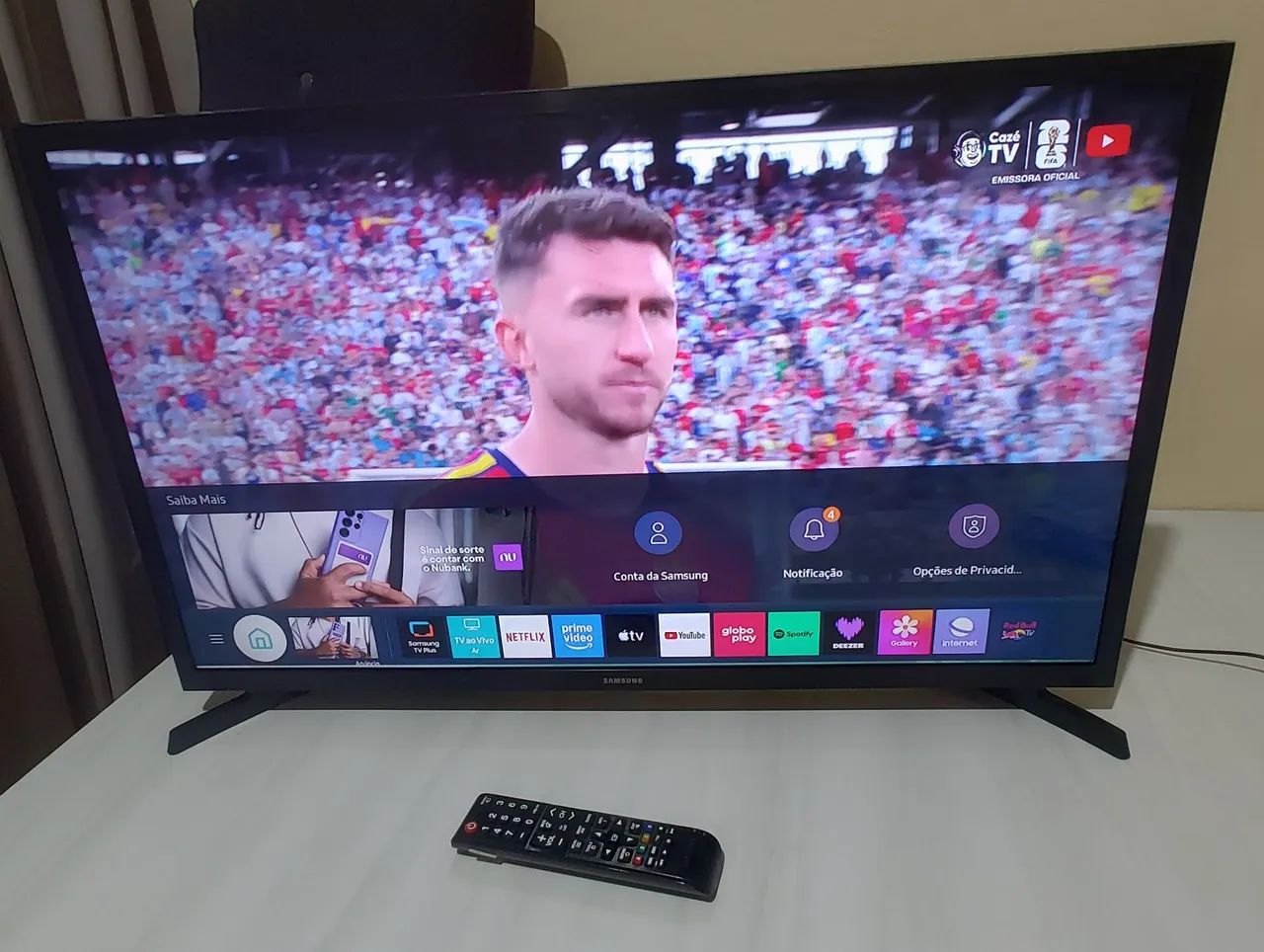 Smart TV Samsung 32 polegadas HD Led com pequena avaria  - Foto 3