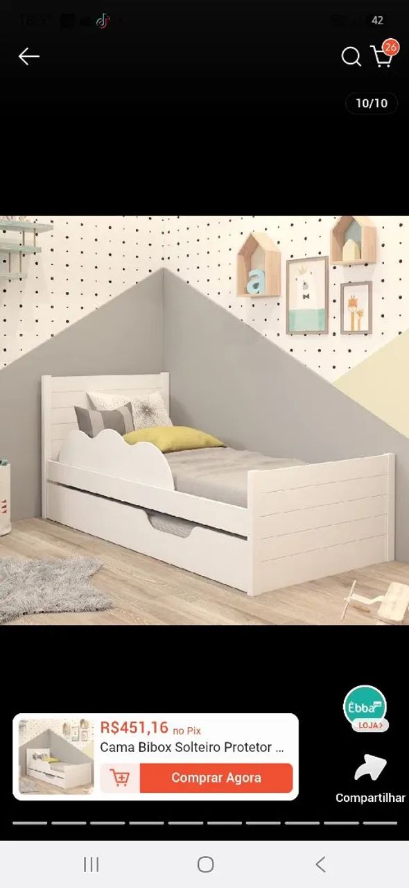 Cama infantil bicama 