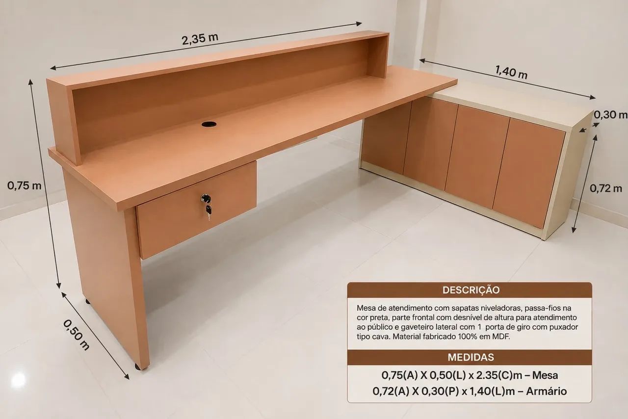 Mesa atendimento  - Foto 3
