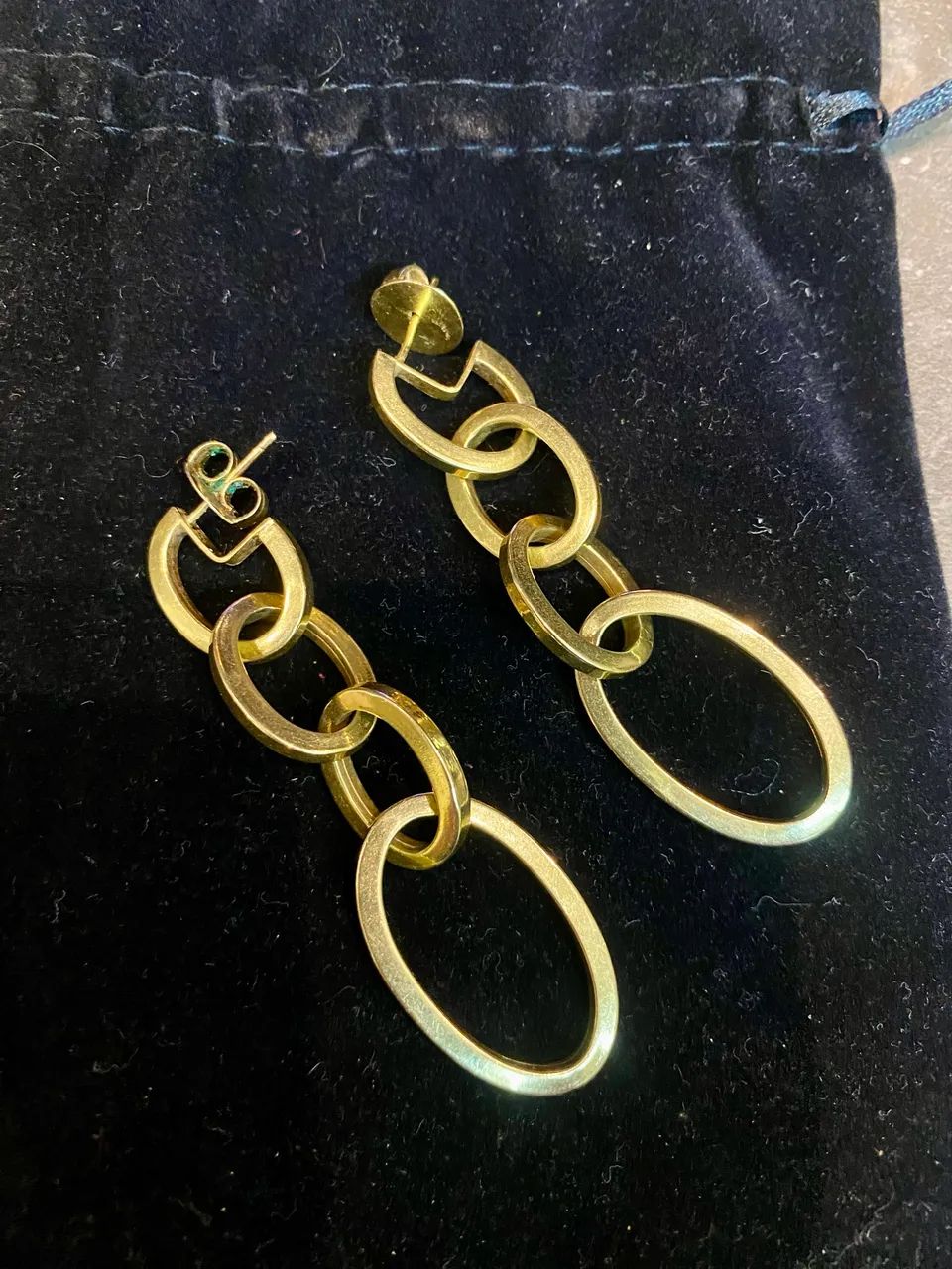 Brinco de ouro 18, 10g, Benigna Venâncio - Foto 2