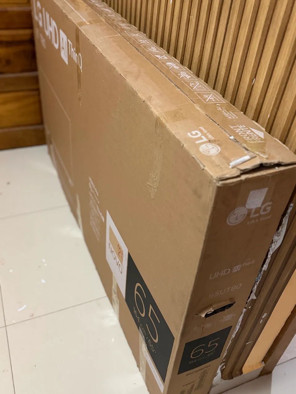 Tv smart 65 polegadas LG ultra 4k na caixa zera com vídeo game integrado  - Foto 3