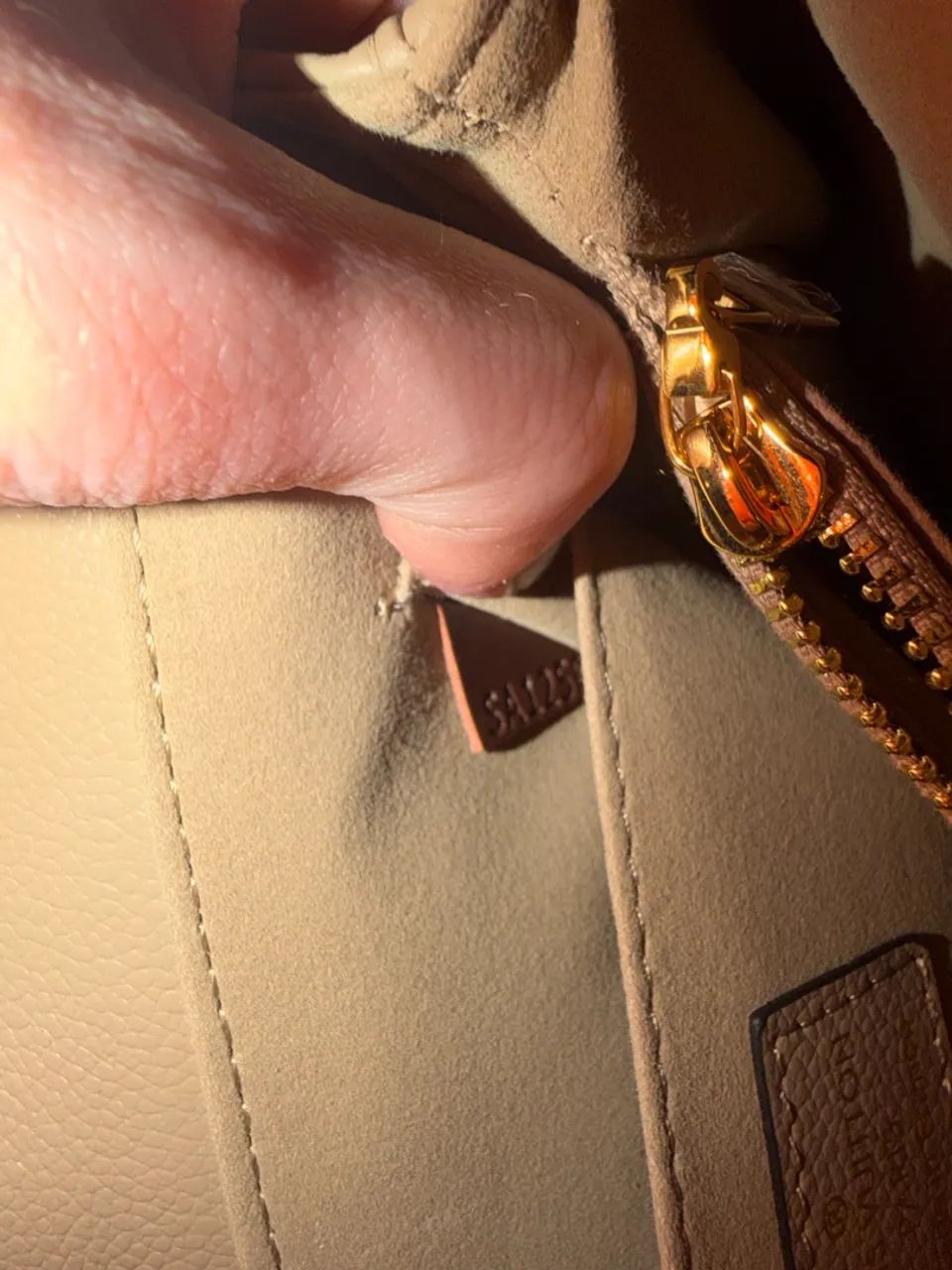 Bolsa LV couro rosa  - Foto 5