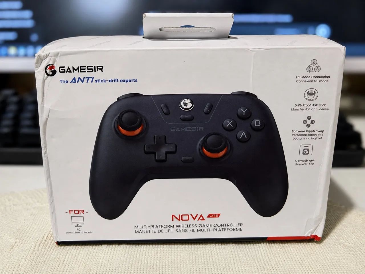 GameSir Nova Lite Hall Effect Sem Fio PC Switch Android iOS - Foto 5