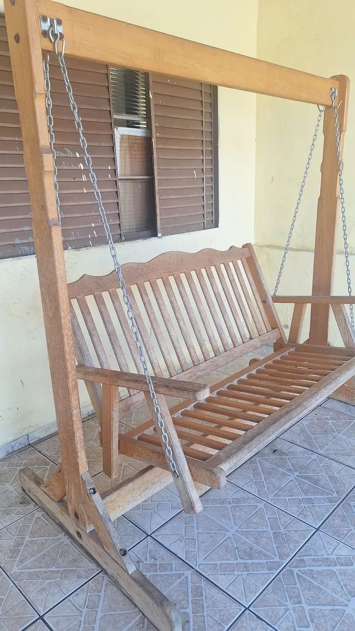 Balanço de madeira - Foto 3