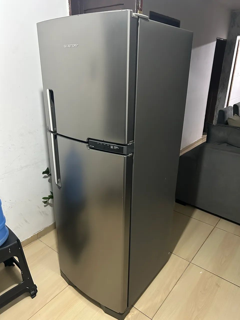 Geladeira Brastemp Inox 110v com trasnsformador - Foto 4