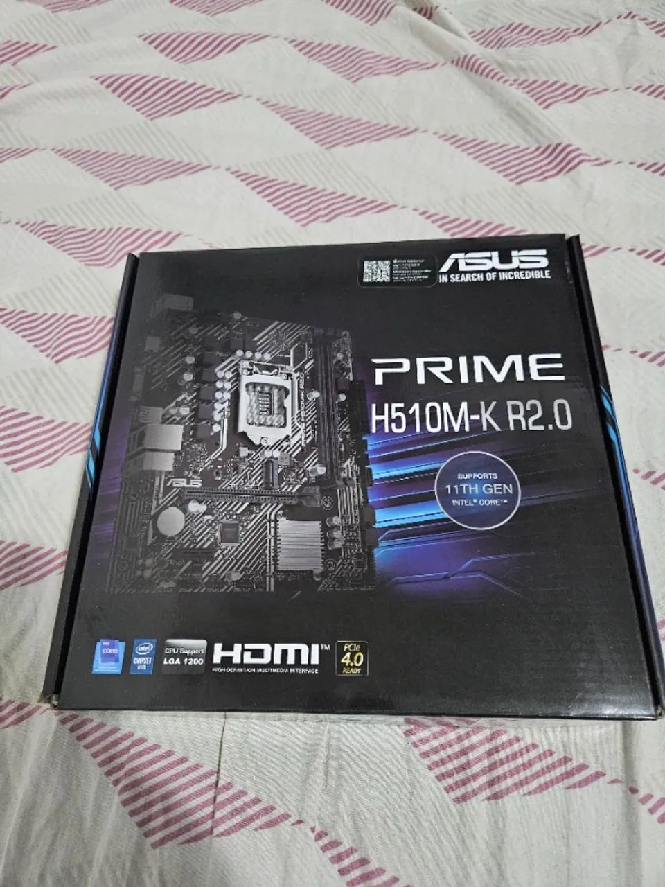 Placa-mãe 10a E 11a Geração Ddr-4.