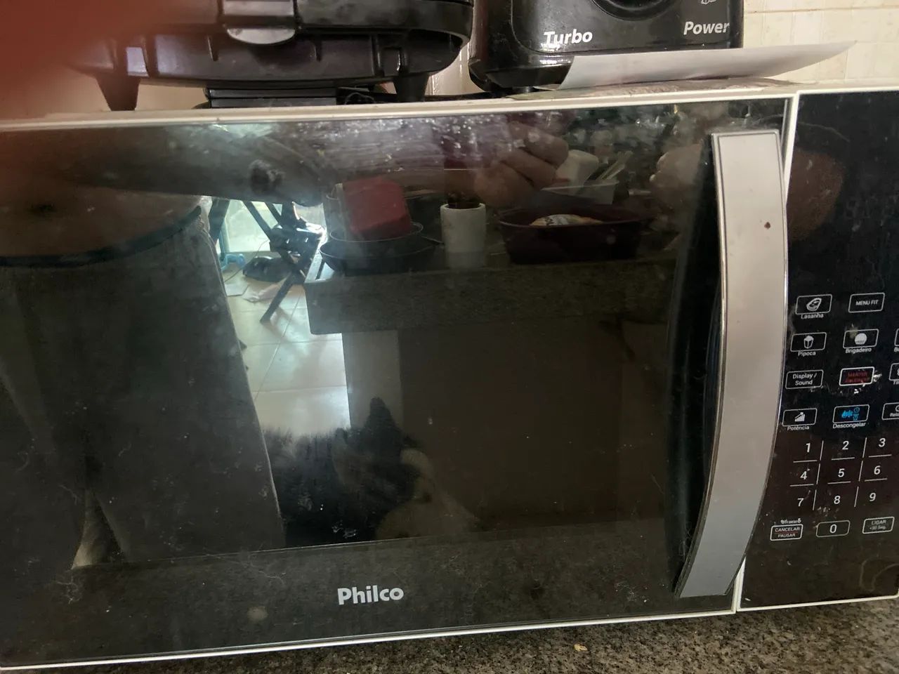 Microondas Philco (com defeito)