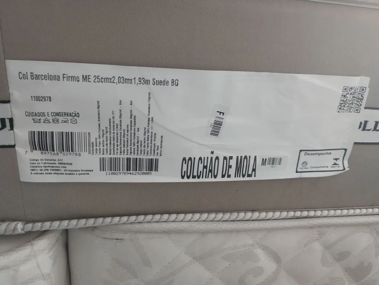 Cama de casal semi-novo King Size - Foto 2