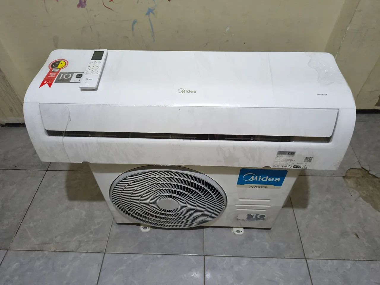 Ar condicionado funcionando perfeitamente 