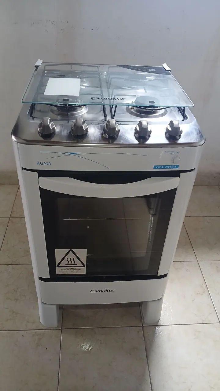 Fogão esmaltec automático 