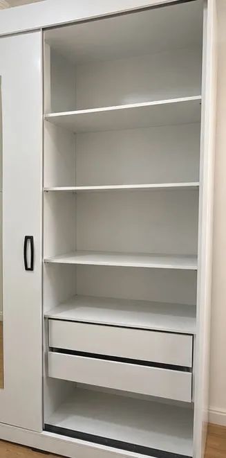 GUARDA ROUPA DUAS PORTAS BRANCO  - Foto 4