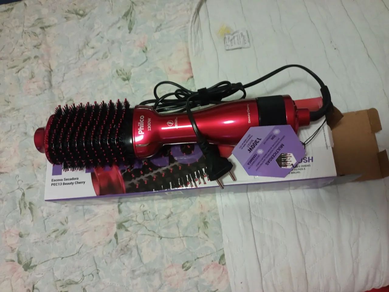 Escova secadora e modeladora Philco 4 em 1 bivolt 