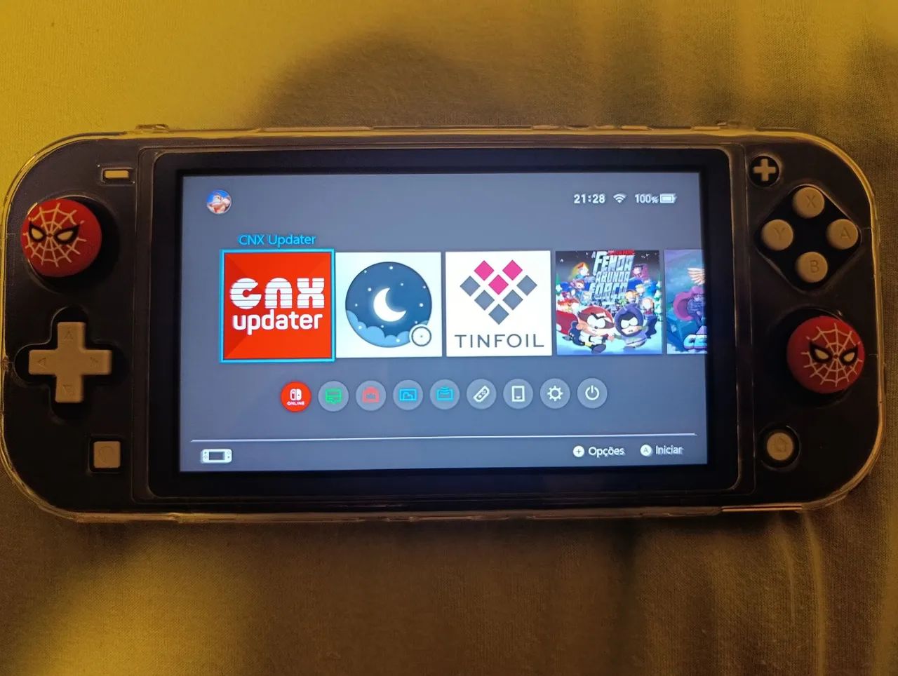 Nintendo switch lite desbloqueado 