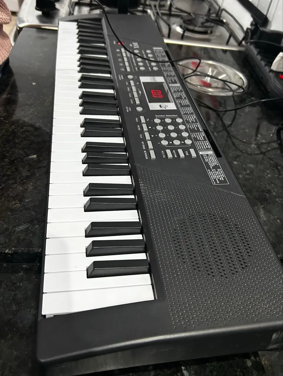 Teclado infantil com microfone  - Foto 4