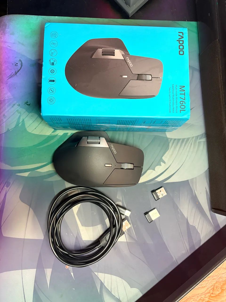 Mouse ergonômico Rapoo MT760L  - Foto 2