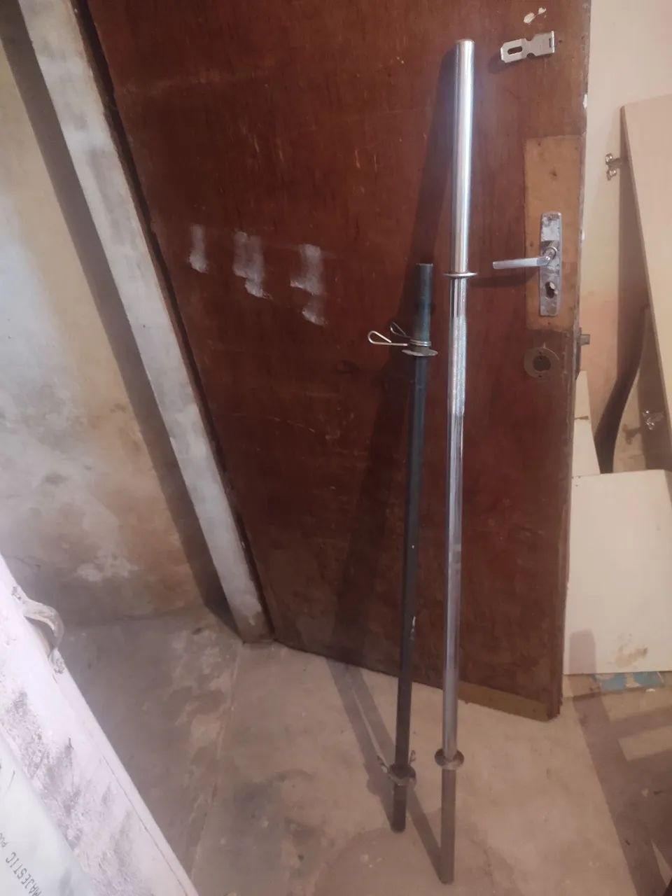 Kit anilhas e barra  - Foto 2