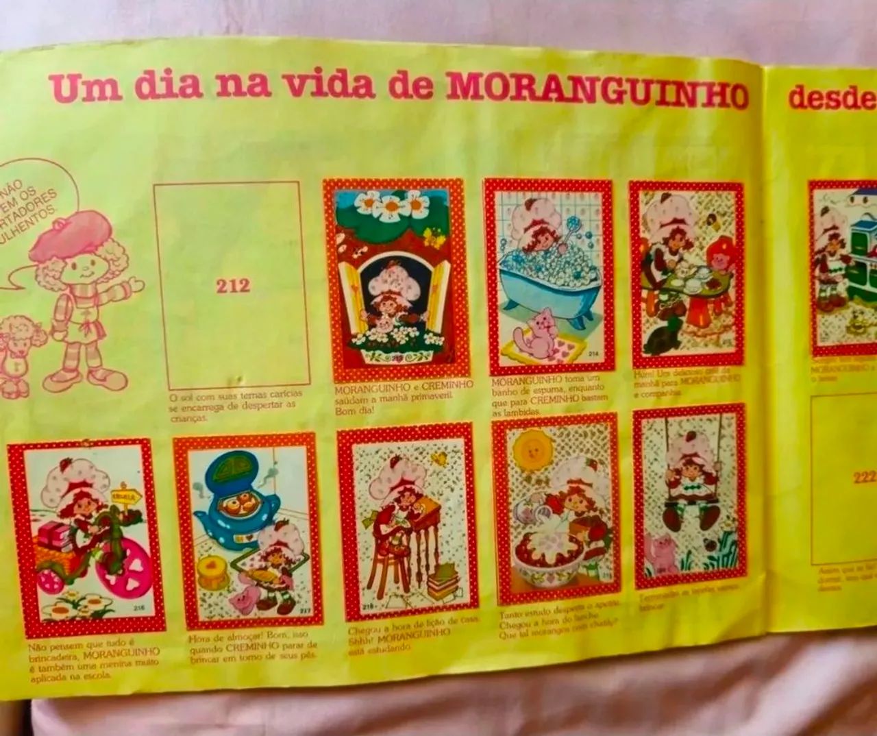 Album de figurinha Moranguinho da Cromy  - Foto 2