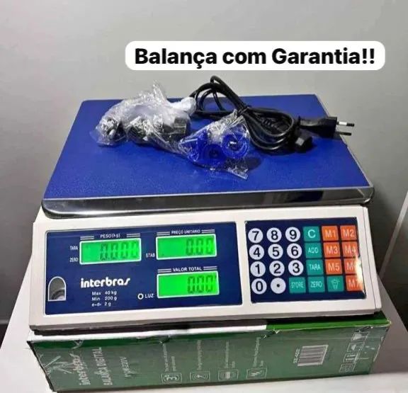Balança Digital 40Kg + Garantia + Entrega
