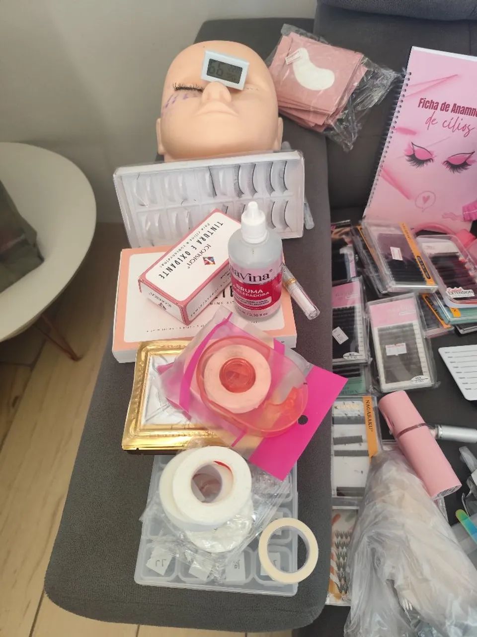 Kit de beleza para o cílios e sobrancelhas. - Foto 3