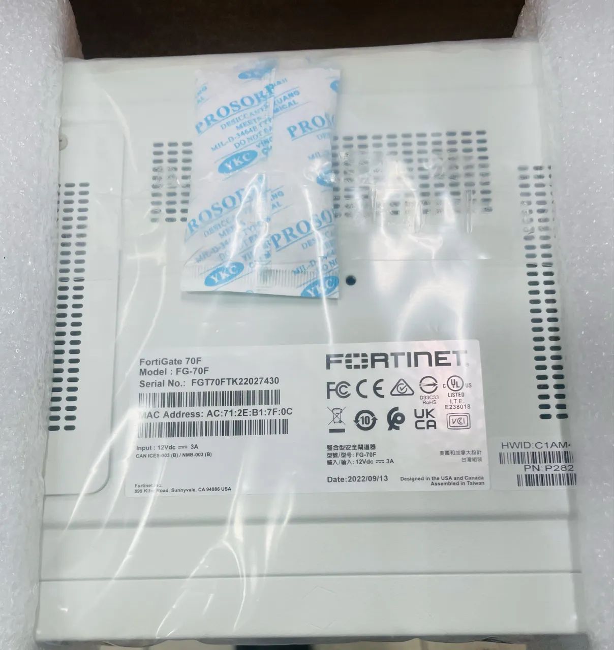 FortiGate 70F Fortinet Firewall Switch - Foto 2