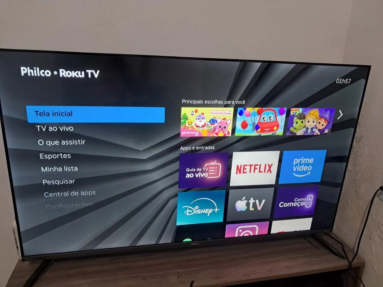 TV PHILCO ROKU 4K LED 50 POLEGADAS