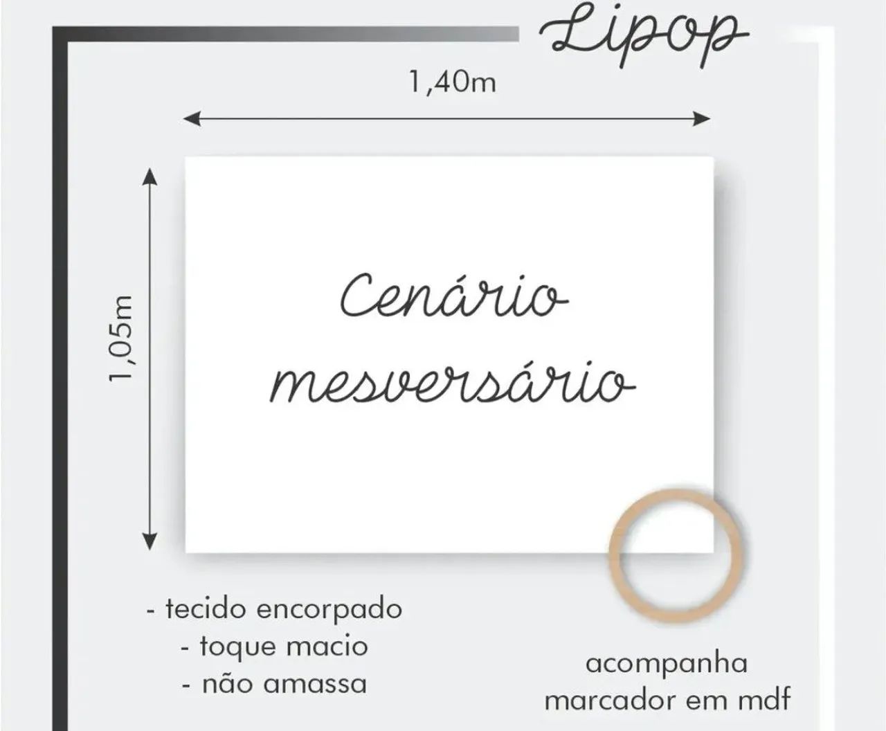 Cenário para mês Versário  - Foto 3