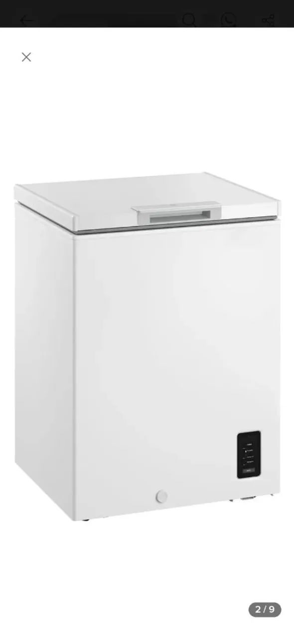 Freezer Electrolux 3 meses de uso