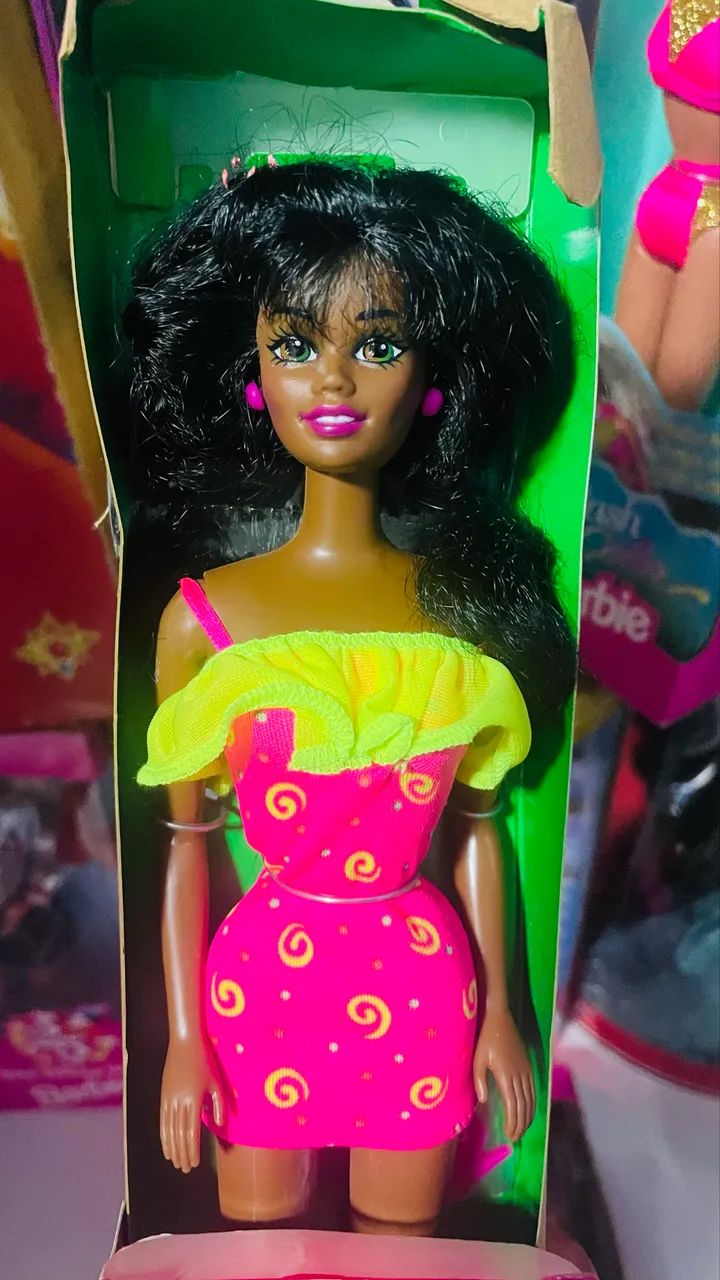 Barbie Rufle Fun African American - Foto 4