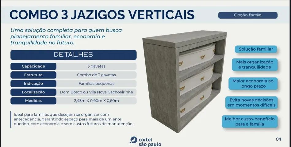 Gavetas verticais | combo de gavetas verticais - Foto 4