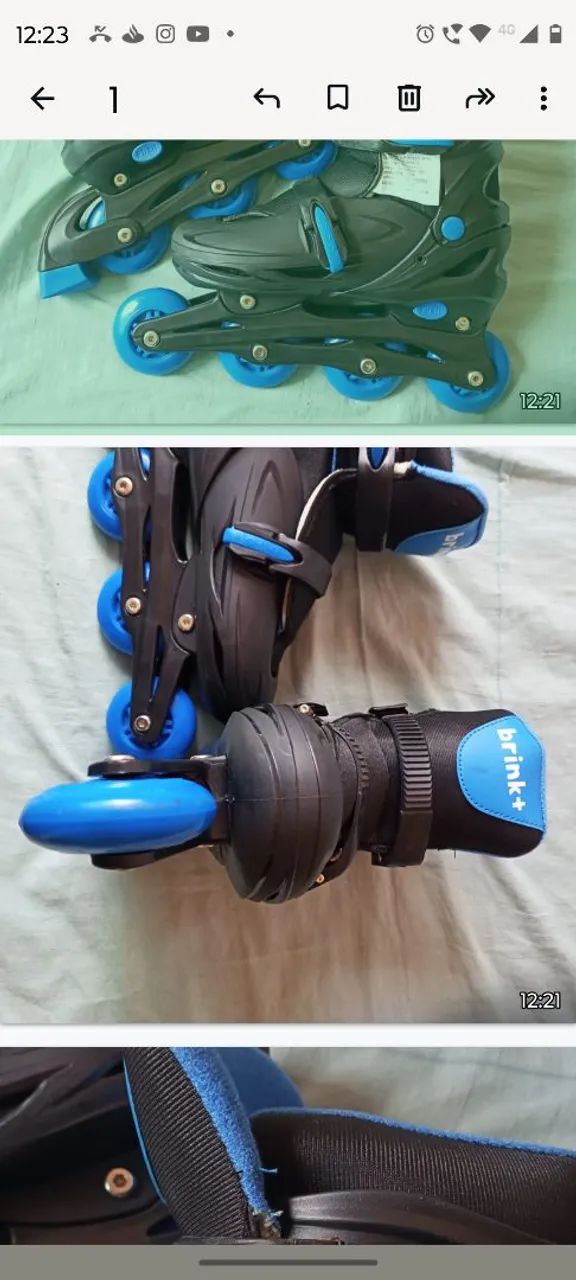 Patins 36 até 39.  - Foto 4