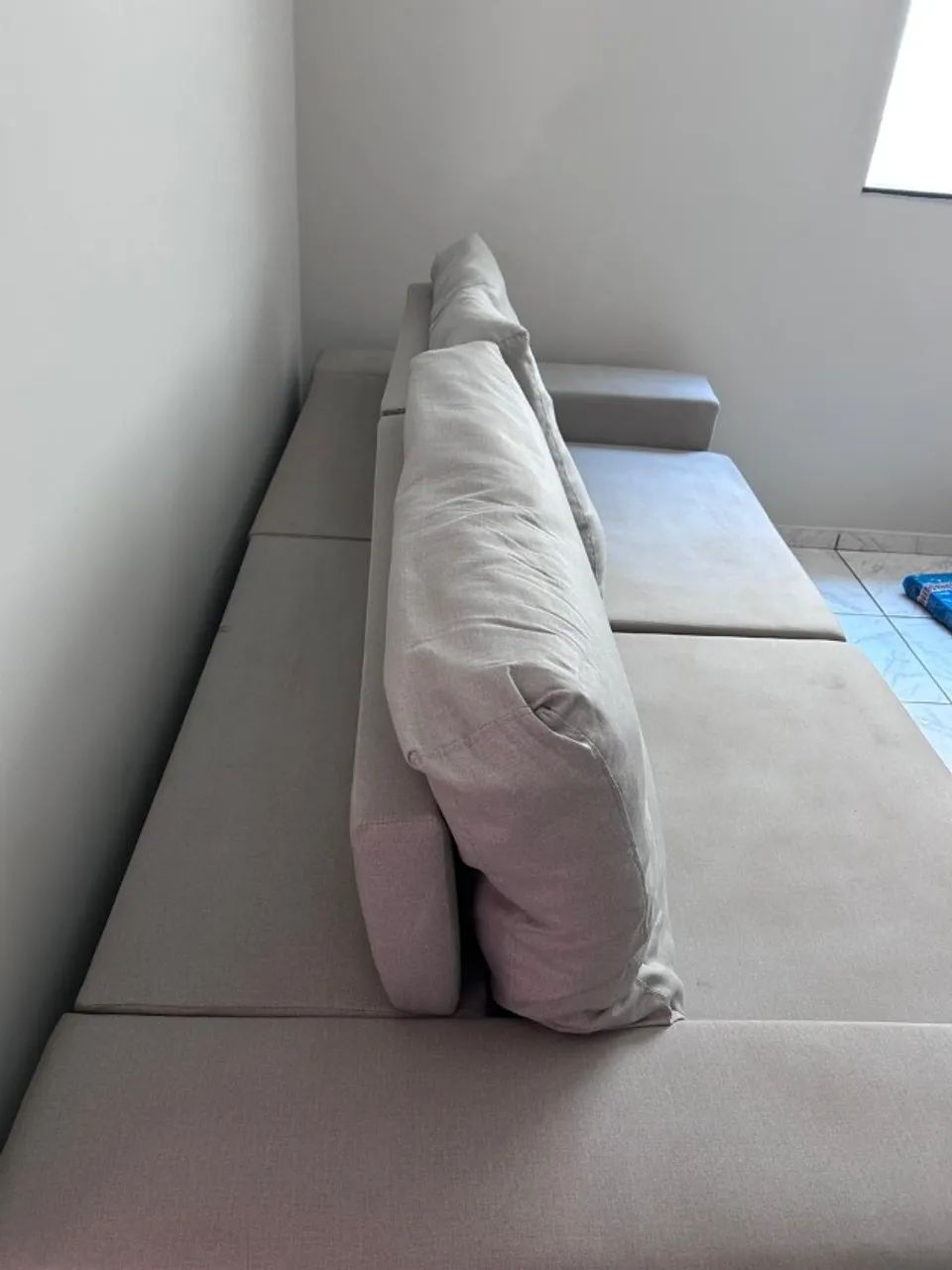 Sofá Reclinável Cinza - 2,70 m | Até 4 lugares - Foto 3