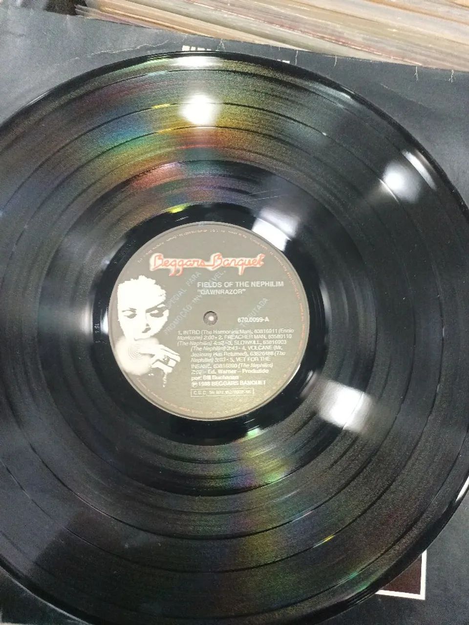 Lp Fields of The Nephilim Dawnrazor - Foto 5