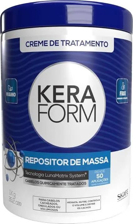 Máscaras de tratamento Capilar Keraform  - Foto 2