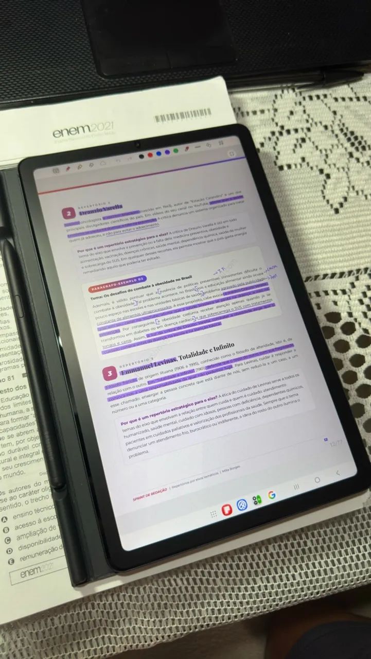SAMSUNG TAB S6 LITE - SEMINOVO - Foto 3