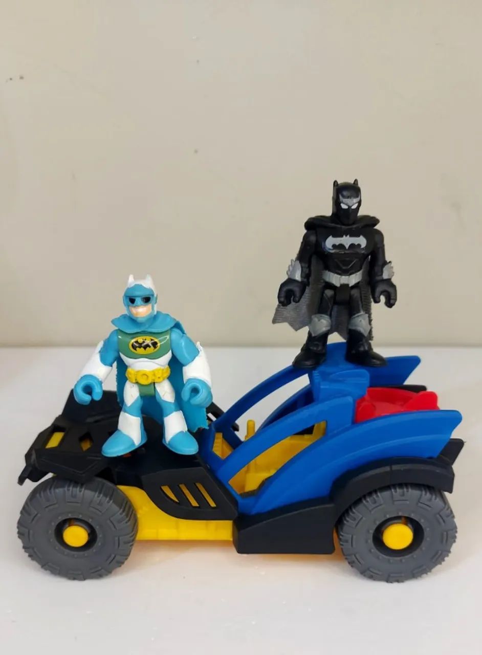 Action Figures e Batmóvel Buggy Batman Imaginext Mattel original 20cm - Foto 5