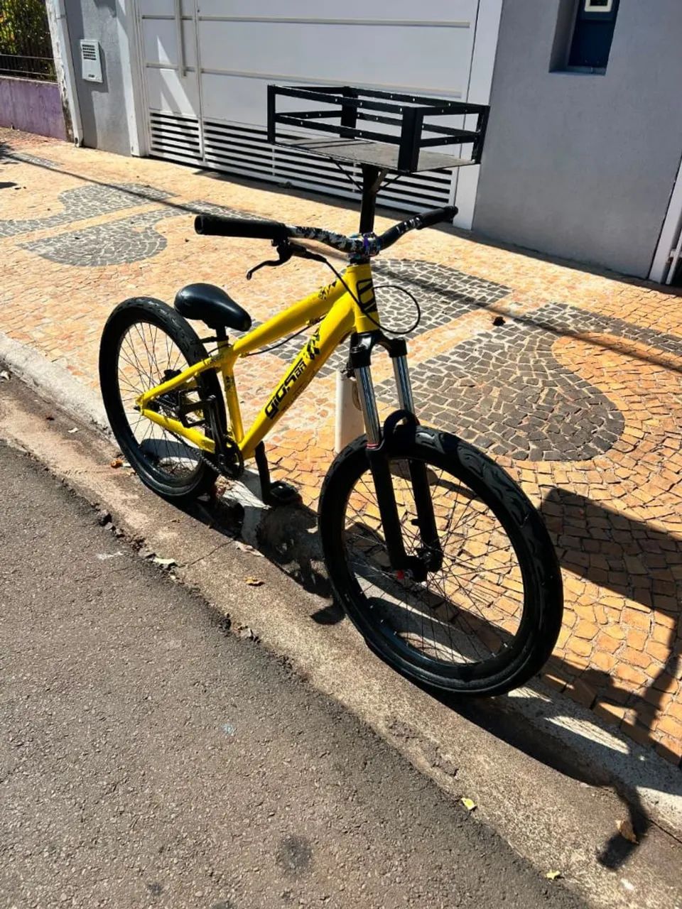 Bike Gios frx-evo amarelo  - Foto 3