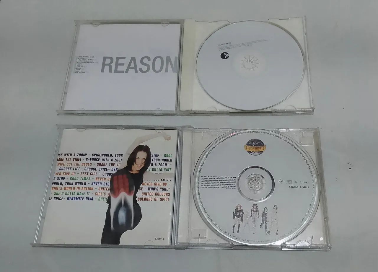 Cd's (2) Spice Girls - "Spice World" e  Melanie C - "Reason"/Com encarte - Foto 2