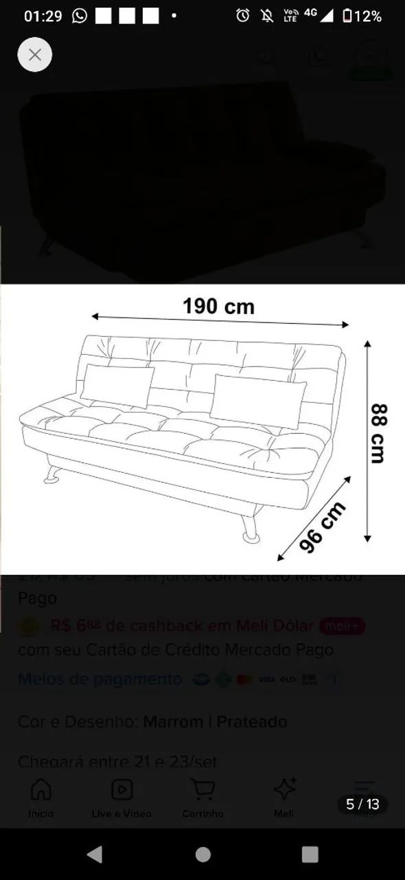 Sofá cama  - Foto 4