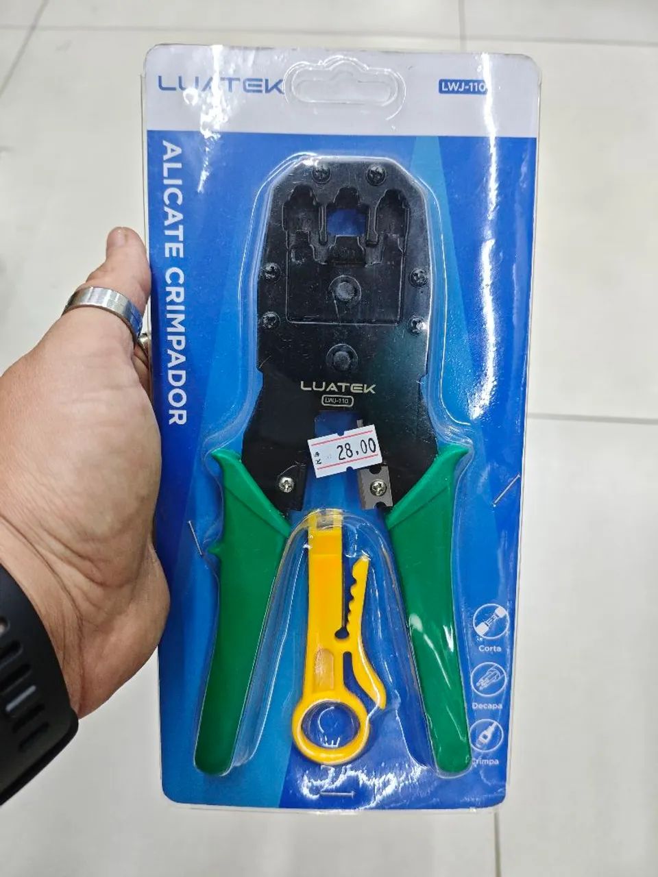 Alicate Cripador - NOVO