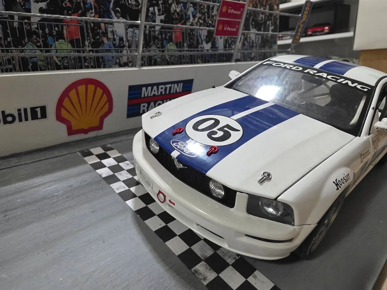 Miniatura 1.18 Ford Mustang GT racing #05 - Foto 2