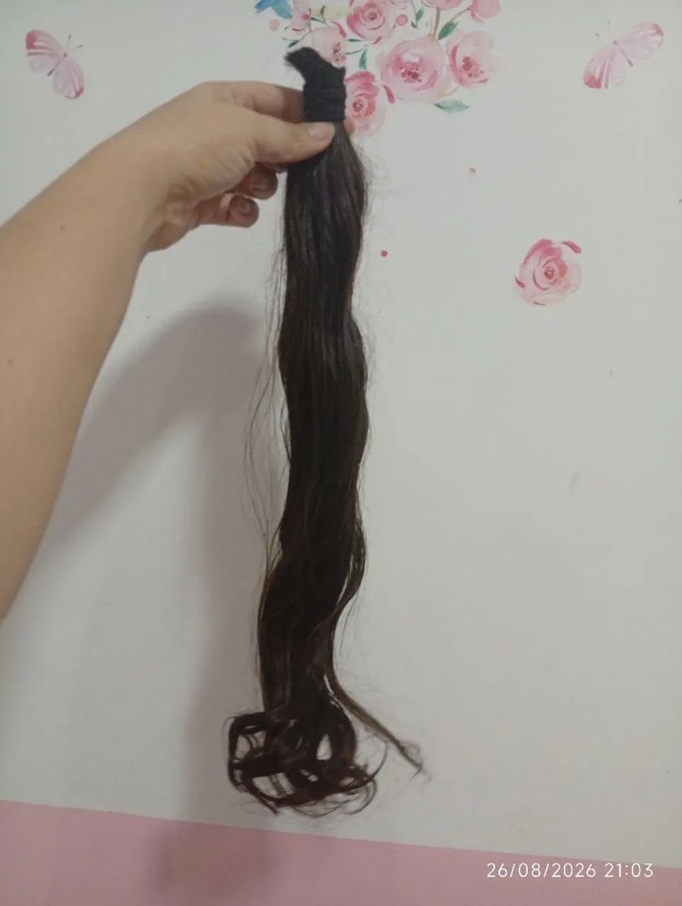 Vendo cabelo humano Natural, virgem  - Foto 2