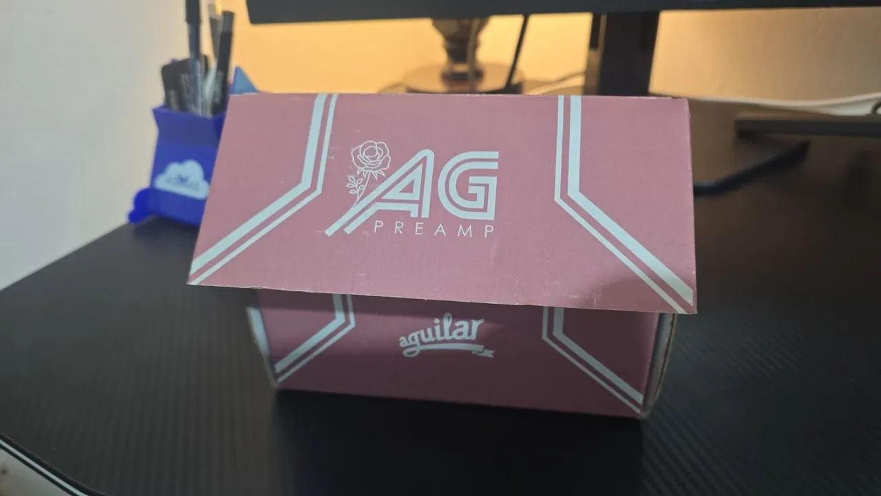 Pedal Aguilar AG Preamp - Breast Cancer Awareness Edition